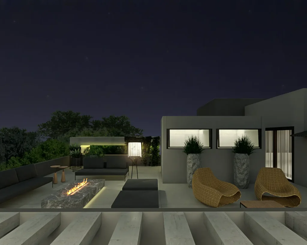 Projeto 3D residencial em condomínio