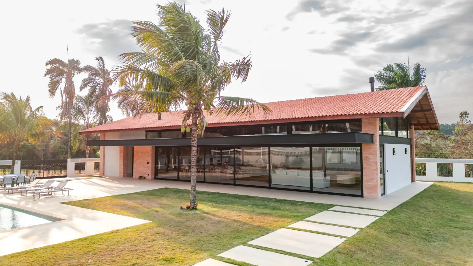 Área de lazer de um Haras em Brotas - SP