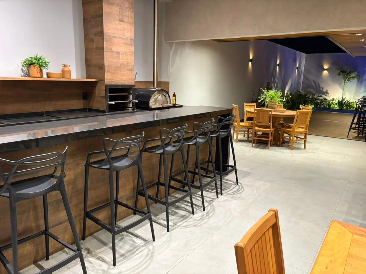 Espaço ACASI - Área da churrasqueira